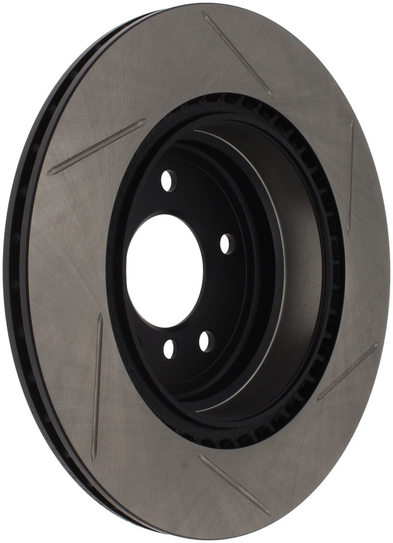 StopTech Power Slot 06 BMW 330 Series / 07-09 335 Series Rear Right Slotted Rotor - Striker Modified