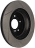 StopTech Power Slot 06 BMW 330 Series / 07-09 335 Series Rear Right Slotted Rotor - Striker Modified