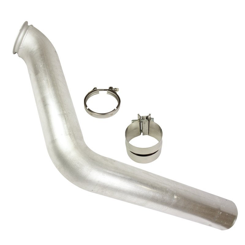 BD Diesel Turbo Downpipe Kit - S400 4in Aluminized Full Marmon - Striker Modified