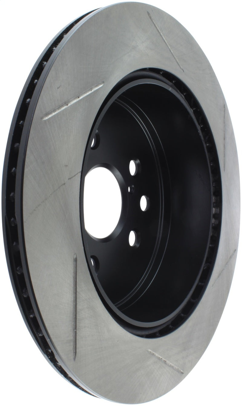 StopTech Power Slot 06-09 Lexus GS Series / 06-10 IS350 Rear Right Slotted Rotor - Striker Modified