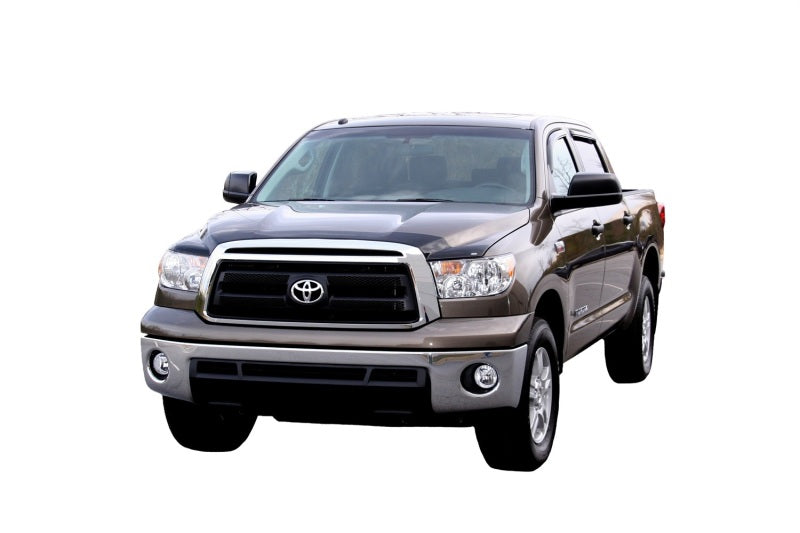 AVS 07-18 Toyota Tundra Crewmax Ventvisor In-Channel Front & Rear Window Deflectors 4pc - Smoke - Striker Modified