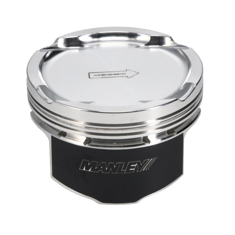 Manley 08+ Mitsubishi Evo X (4B11T) 86mm STD Bore 9.0:1 Dish Piston Set with Rings - Striker Modified