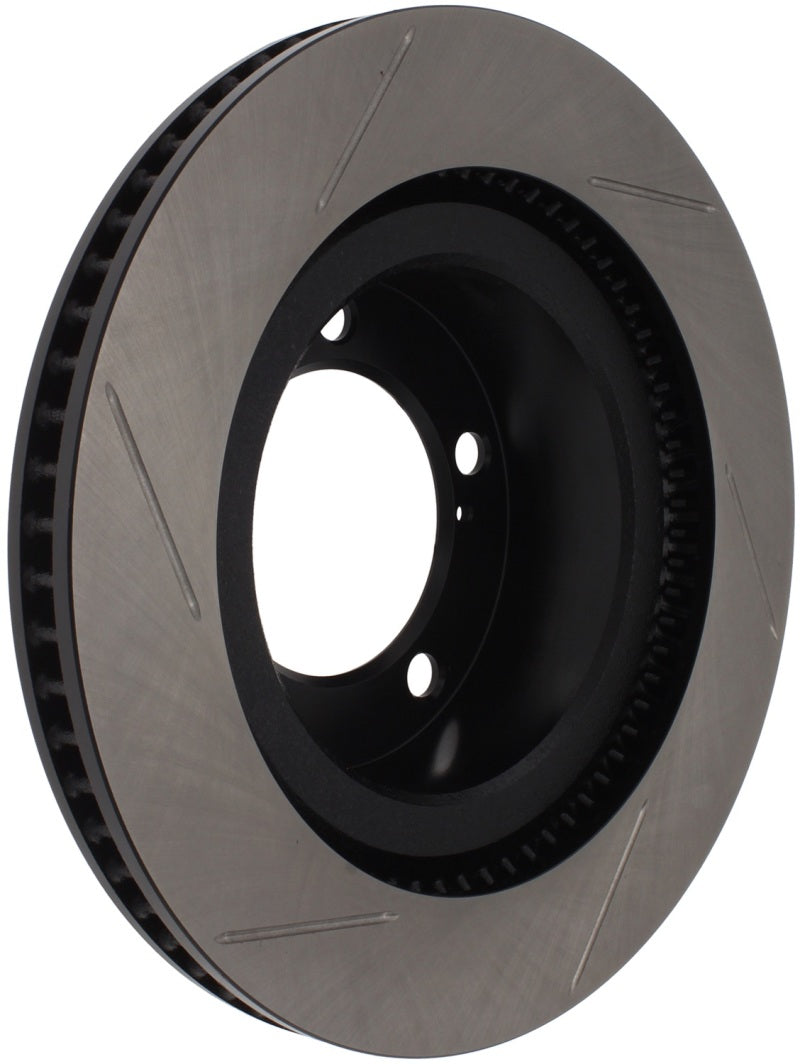StopTech Power Slot 08-09 Toyota Sequoia / 07-09 Tundra Slotted Left Front Rotor - Striker Modified
