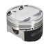 Manley 03-06 Evo 8/9 (7 Bolt 4G63T) 85.5mm +0.5mm Over Bore 8.5:1 Dish Pistons w/ Rings - Striker Modified