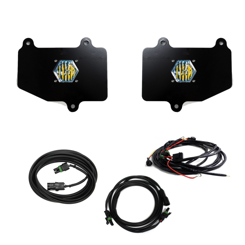 Baja Designs Jeep JT LED Light Dual S1 Reverse Kit For 18-Pres Wrangler JT - Striker Modified