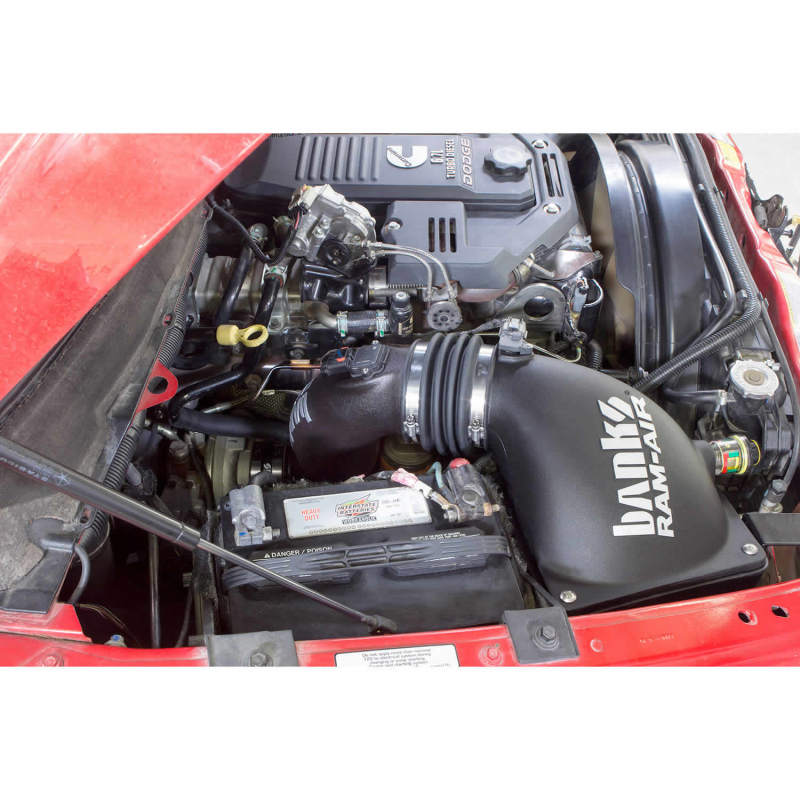 Banks Power 10-12 Dodge 6.7L Ram-Air Intake System - Dry Filter - Striker Modified