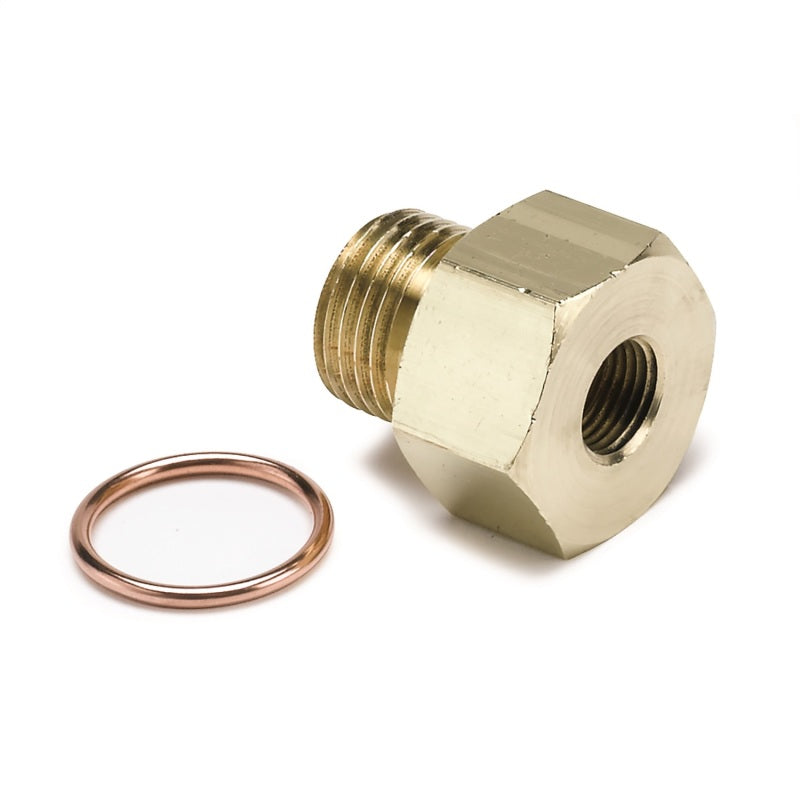 Autometer Metric Oil Pressure Adapter - 1/8in NPT to M16x1.5 - Striker Modified