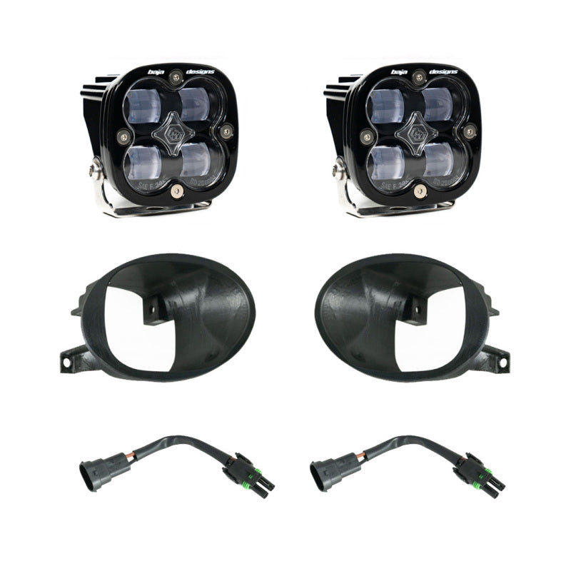 Baja Designs 19-22 Mercedes Sprinter 1500/2500/3500 Squadron SAE Fog Pocket Light Kit - Striker Modified