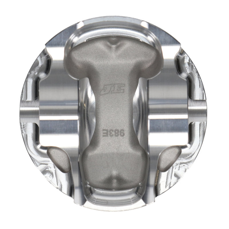 JE Pistons VW TSI 2.0 Turbo 83mm Bore +.50mm Oversize 9.6:1 CR -7.8cc Dish Piston (Set of 4) - Striker Modified