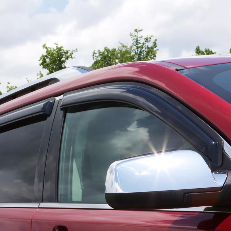 AVS 97-04 Mitsubishi Montero Sport Ventvisor Outside Mount Window Deflectors 4pc - Smoke - Striker Modified