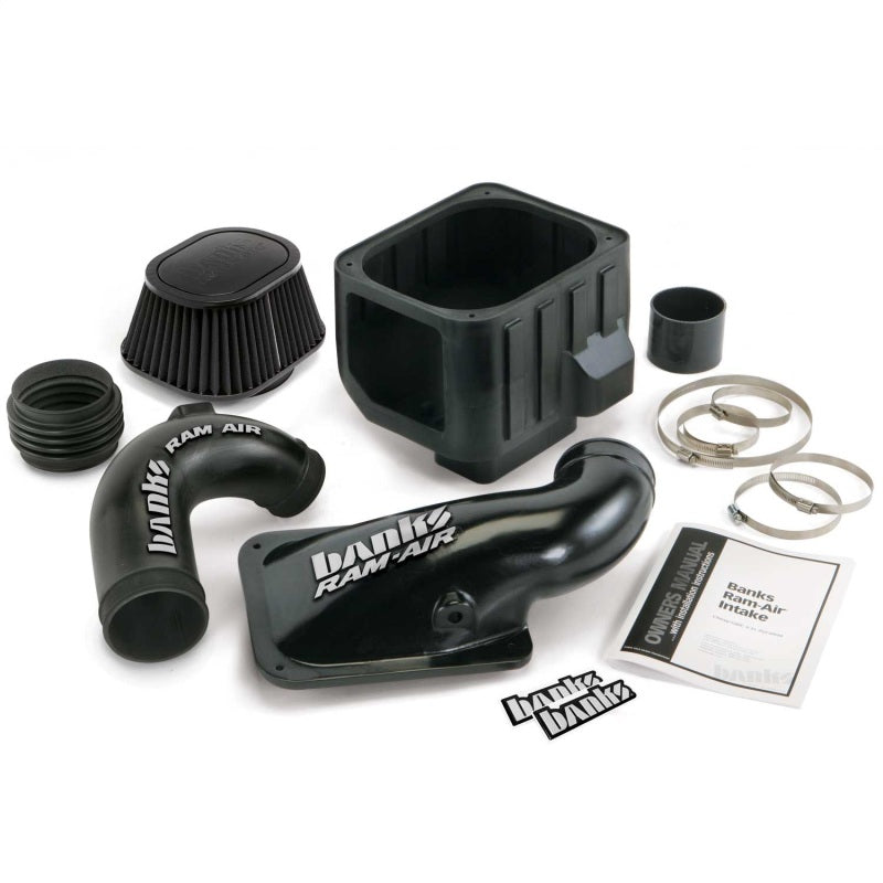 Banks Power 04-05 Chevy 6.6L LLY Ram-Air Intake System - Dry Filter - Striker Modified