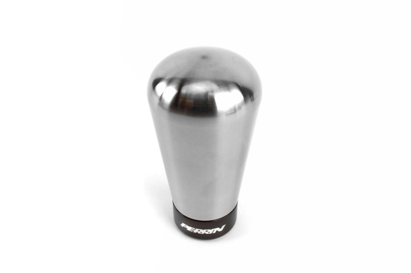 Perrin BRZ/FR-S/86 Brushed Tapered 1.8in Stainless Steel Shift Knob - Striker Modified