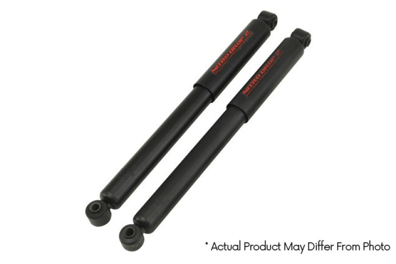 Belltech 99-06 GMC Sierra 1500 / Chevrolet Silverado 1500 Nitro Drop 2 Shock Absorber Set - Striker Modified