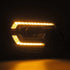 AlphaRex 12-15 Toyota Tacoma PRO-Series Projector Headlights Plank Style Alpha Black w/DRL - Striker Modified