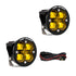 Baja Designs Squadron R SAE LED Spot Light - Amber - Pair - Striker Modified