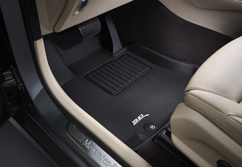 3D MAXpider 19-21 Audi E-Tron Kagu 1st Row Floormats - Black - Striker Modified