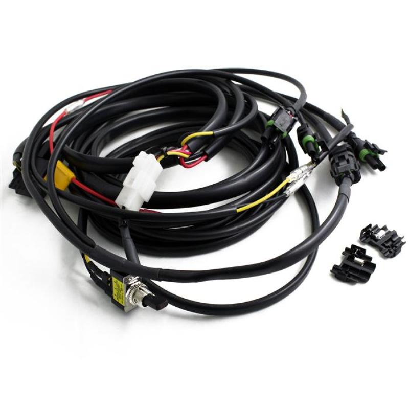 Baja Designs 325 WattsSquadron/S2 Wire Harness (3 Lights Max) - Striker Modified