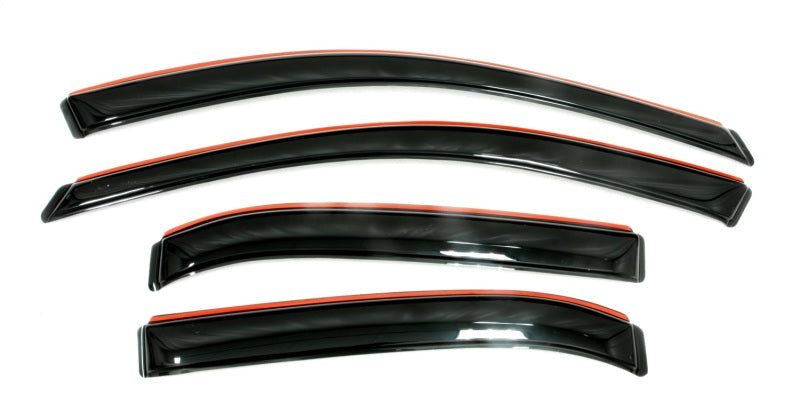 AVS 2018 Chevy Equinox Ventvisor In-Channel Front & Rear Window Deflectors 4pc - Smoke - Striker Modified
