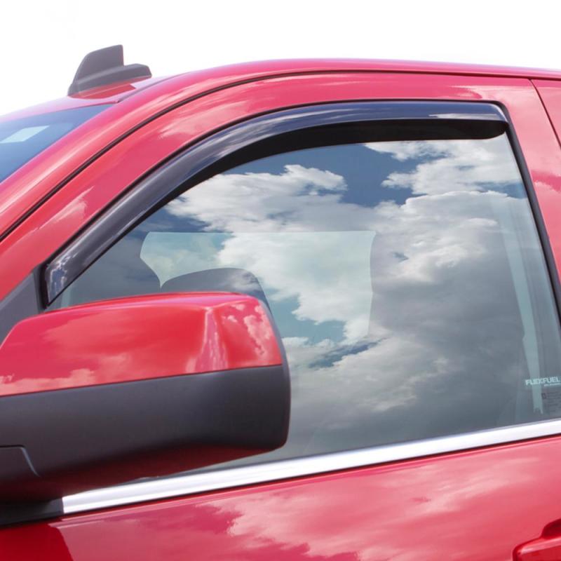 AVS 99-07 Chevy Silverado 1500 Standard Cab Ventvisor In-Channel Window Deflectors 2pc - Smoke - Striker Modified