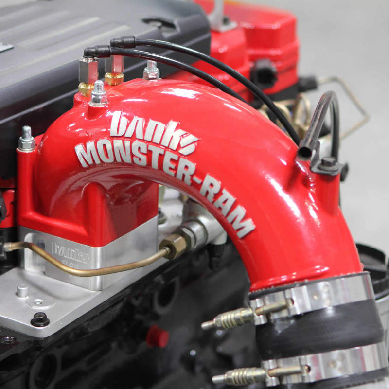 Banks Power 03-07 Dodge 5.9L w/ Stock Intercooler Monster-Ram Intake System - Striker Modified