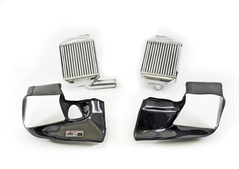AWE Tuning Audi 2.7T Performance Intercooler Kit - w/Carbon Fiber Shrouds - Striker Modified