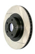 StopTech Power Slot 06-10 Audi A3 / 09 VW CC (Passat CC) / 06-09 GTI Mk V Right Rear Slotted Rotor - Striker Modified