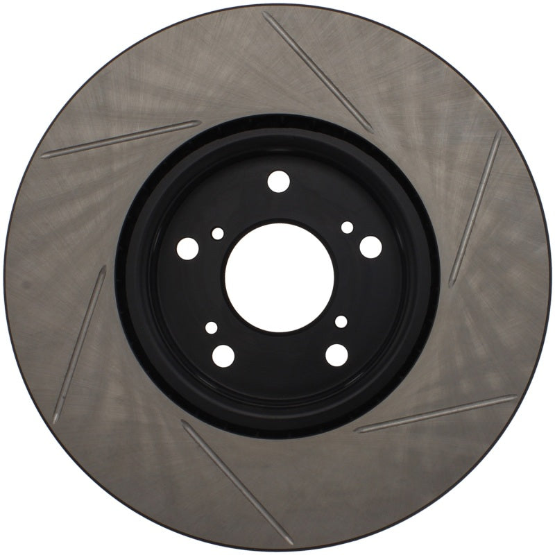 StopTech Power Slot Slotted 04-08 Accura TL (Brembo Caliper) Front Right Rotor - Striker Modified