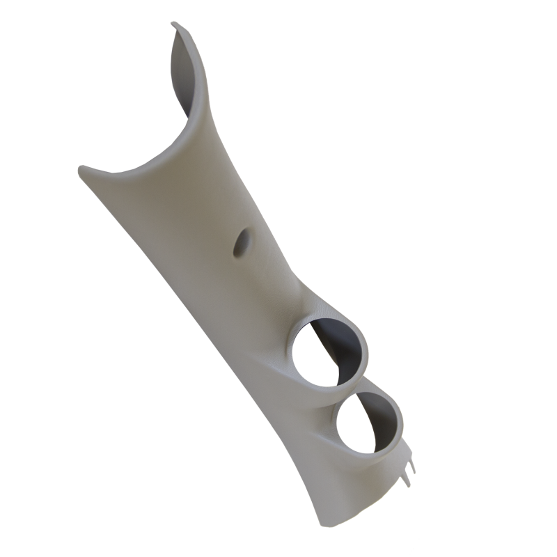 Autometer 10-12 Dodge Ram 52mm Taupe Dual Pillar Pod - Striker Modified