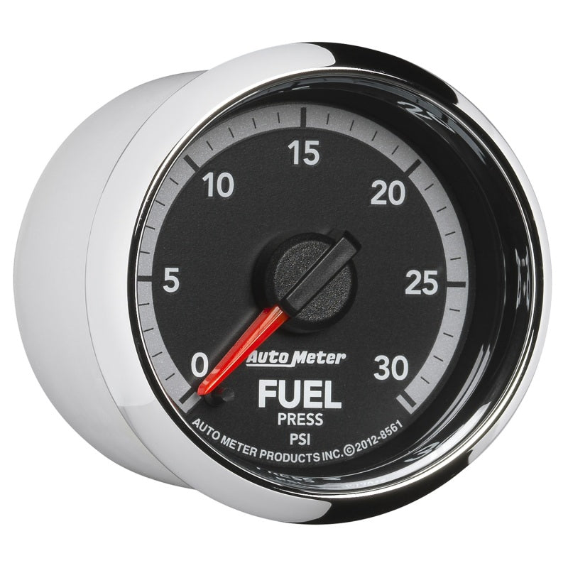 Autometer Factory Match 52.4mm Full Sweep Electronic 0-30 PSI Fuel Pressure Gauge Dodge 4th Gen - Striker Modified