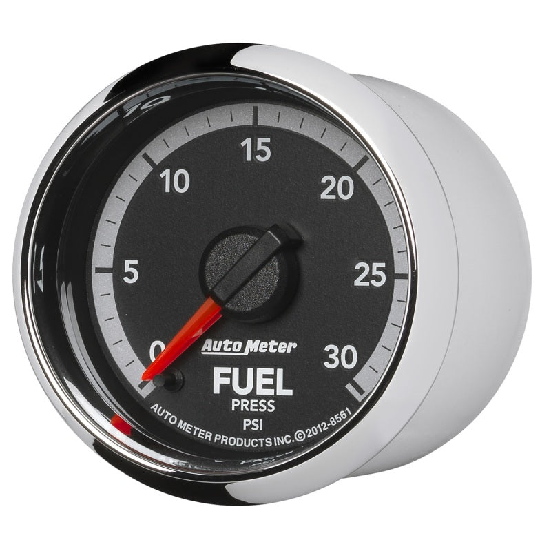 Autometer Factory Match 52.4mm Full Sweep Electronic 0-30 PSI Fuel Pressure Gauge Dodge 4th Gen - Striker Modified