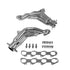 BBK 11-20 Dodge Challenger Hemi 6.4L Shorty Tuned Length Exhaust Headers - 1-7/8in Silver Ceramic - Striker Modified