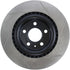 StopTech Power Slot 12-13 Audi A6 Quattro/11-12 A7 Quattro / 10-13 S4 Rear Right Slotted Rotor - Striker Modified