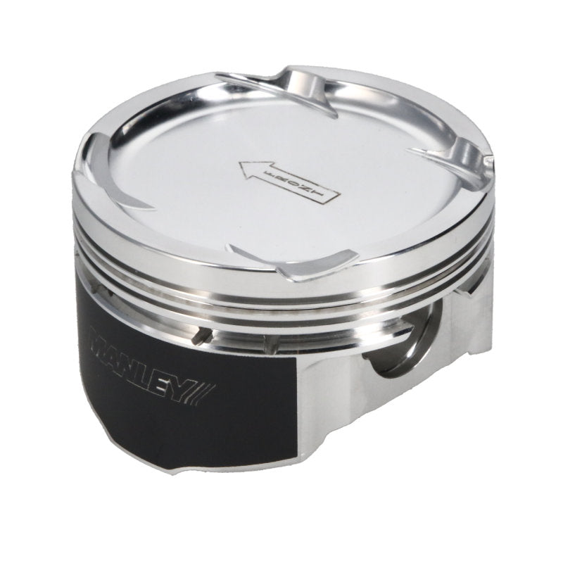 Manley 08+ Mitsubishi Evo X (4B11T) 86mm STD Bore 9.0:1 Dish Piston Set with Rings - Striker Modified