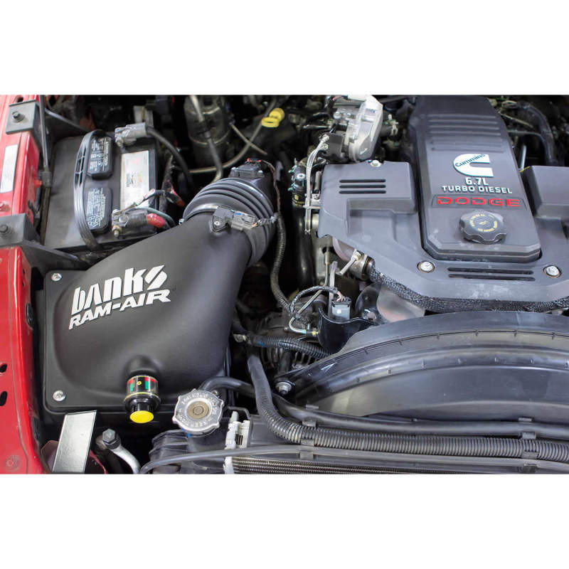 Banks Power 10-12 Dodge 6.7L Ram-Air Intake System - Dry Filter - Striker Modified