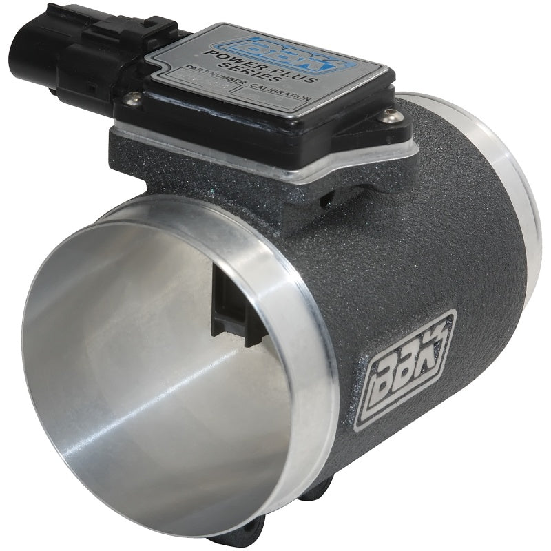 BBK 86-93 Mustang 5.0 Mass Air Meter 76mm 19 lb Inj. Cold Air Calibration - Striker Modified