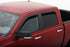 AVS 09-18 Dodge RAM 1500 Crew Cab Ventvisor In-Channel Front & Rear Window Deflectors 4pc - Smoke - Striker Modified