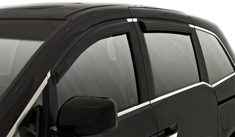 AVS 89-95 Toyota Pickup Access Cab Ventvisor Outside Mount Window Deflectors 4pc - Smoke - Striker Modified