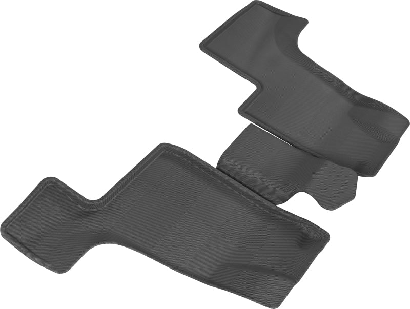 3D MAXpider 20132018 Mercedes-Benz GLS-Class/GL-Class X166 Kagu 3rd Row Floormats - Black - Striker Modified