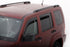 AVS 08-14 Jeep Liberty Ventvisor In-Channel Front & Rear Window Deflectors 4pc - Smoke - Striker Modified