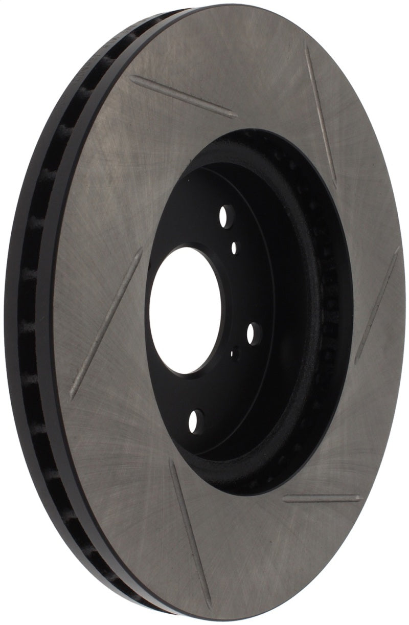 StopTech Power Slot Slotted 99-08 Acura TL (STD Caliper) / 01-03 CL / 04-09 TSX Front Right Rotor - Striker Modified