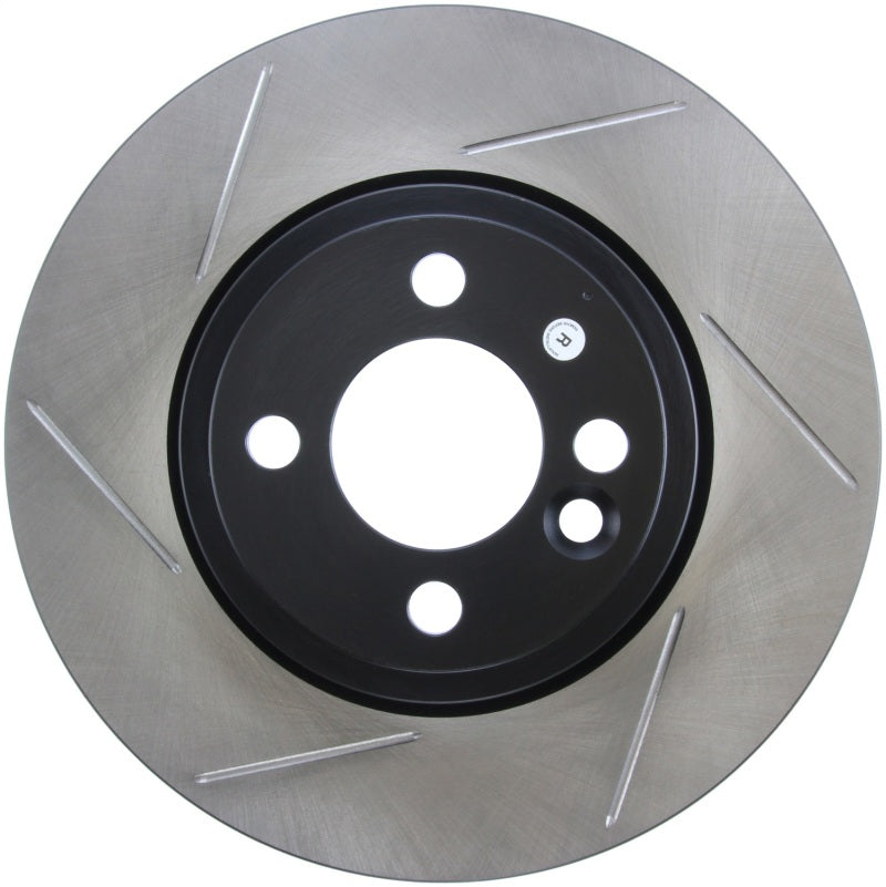StopTech Power Slot 07-09 Base Cooper Front Left Rotor - Striker Modified