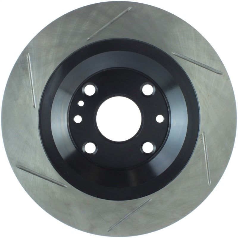 StopTech Power Slot 01-05 Mazda Miata Sport Suspension/Turbo SportStop Slotted Rear Left Rotor - Striker Modified
