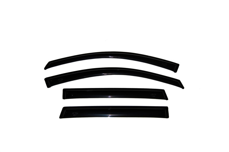 AVS 97-04 Mitsubishi Montero Sport Ventvisor Outside Mount Window Deflectors 4pc - Smoke - Striker Modified