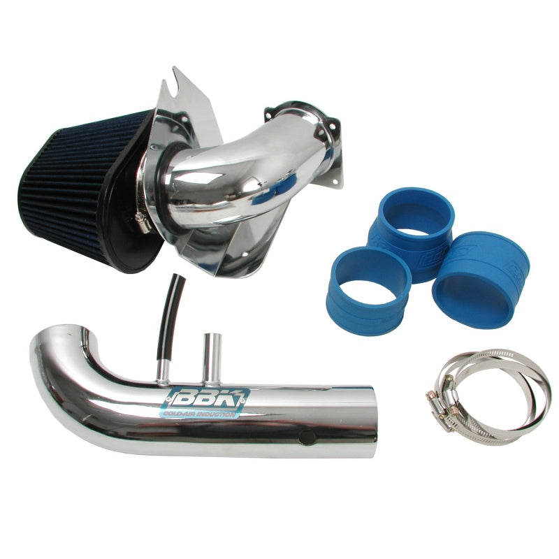 BBK 96-04 Mustang 4.6 GT Cold Air Intake Kit - Chrome Finish - Striker Modified