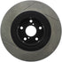 StopTech Power Slot 06 Lexus GS430 / 07-08 Lexus GS350/GS450H / 06-10 IS350 Slotted Left Front Roto - Striker Modified