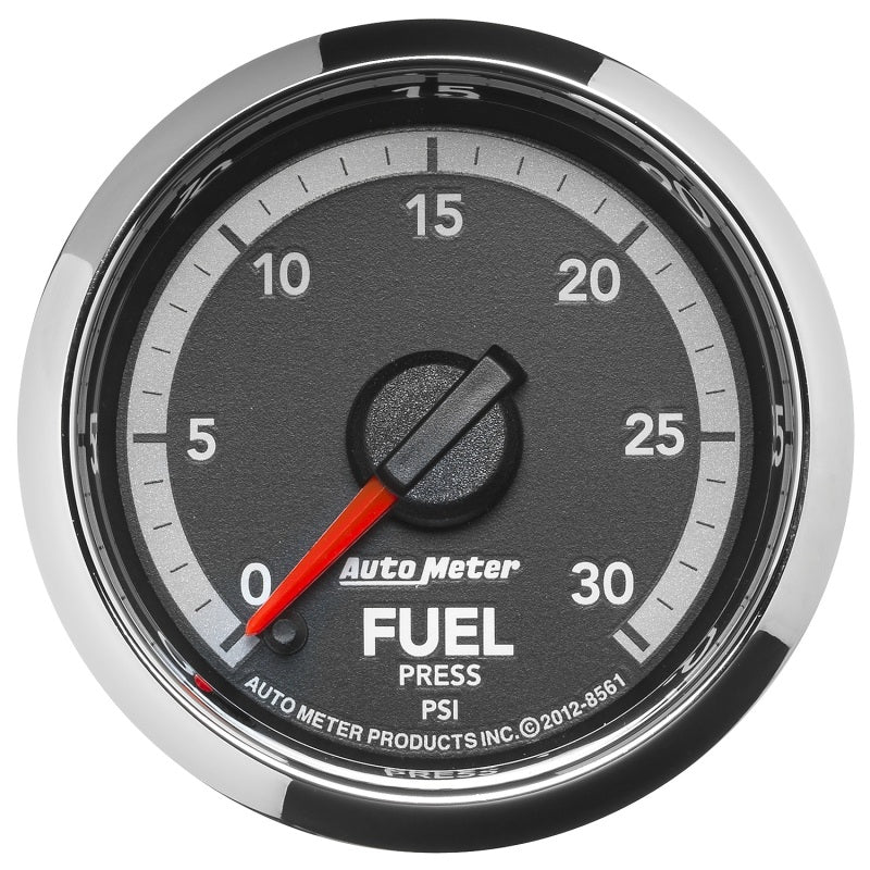 Autometer Factory Match 52.4mm Full Sweep Electronic 0-30 PSI Fuel Pressure Gauge Dodge 4th Gen - Striker Modified