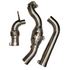 AMR Stainless Steel Catted DownPipe Mustang EcoBoost 2015-2023 *IN STOCK* - Striker Modified