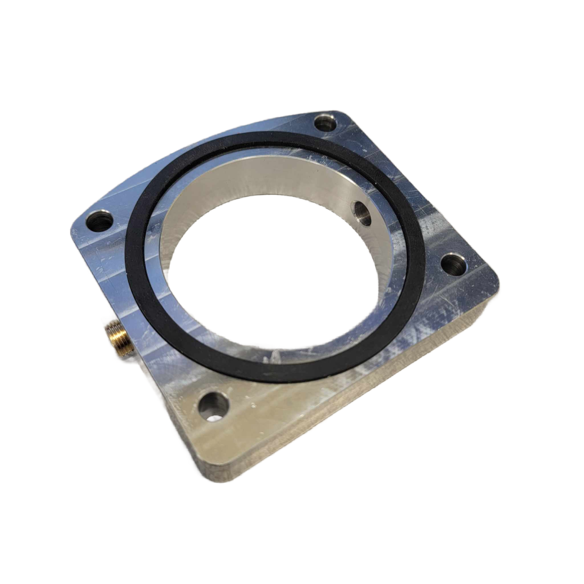 AMR LTG 2.0 Turbo Throttle Body Spacer (2 port for Meth / Nitrous / Boost Reference) - Striker Modified