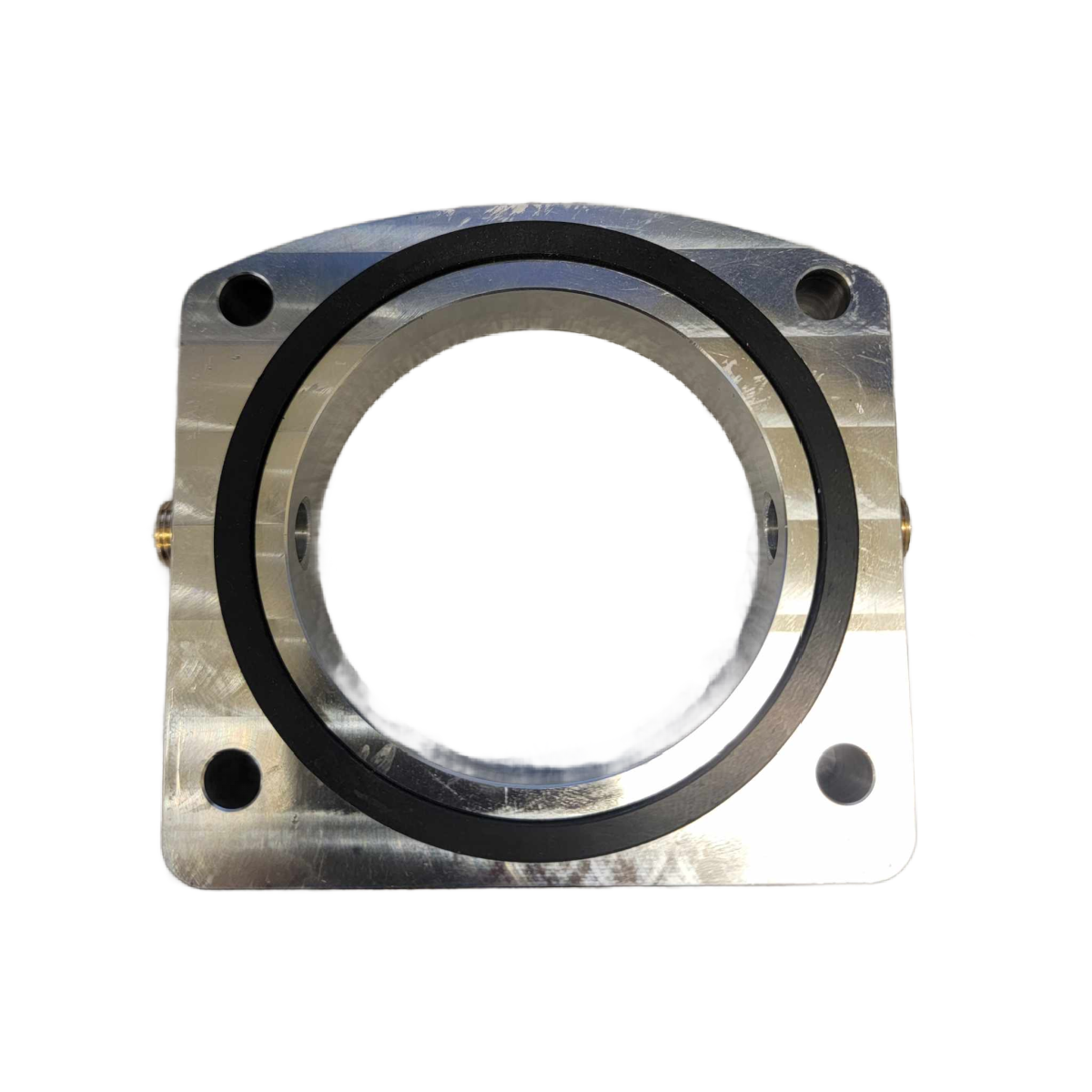 AMR LTG 2.0 Turbo Throttle Body Spacer (2 port for Meth / Nitrous / Boost Reference) - Striker Modified