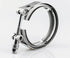 3.000" V-Band Clamp - Standard T-Bolt - (For 3.570" OD Flanges) - 304 Stainless - Striker Modified